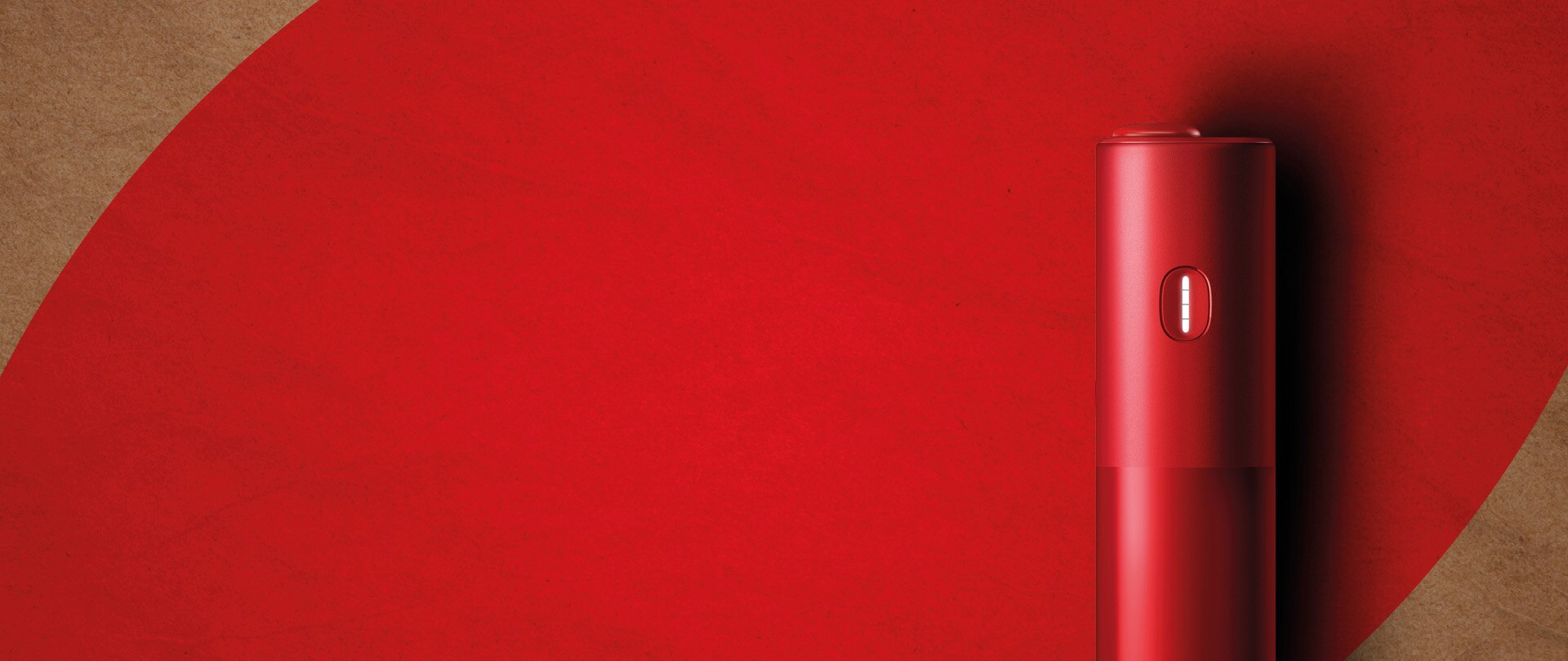 Nowy podgrzewacz wkładów BONDS by IQOS w kolorze czerwonym